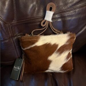 NWT Myra Cowhide Purse